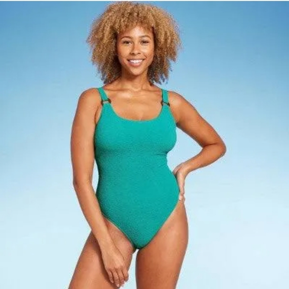 Shade & Shore, Square Neck Swimsuit